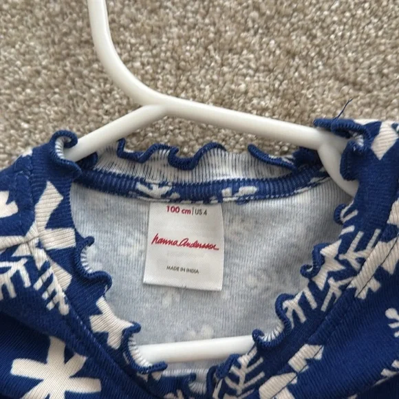 Set of girls Hanna Andersson winter themed dresses - Picture 5 of 5